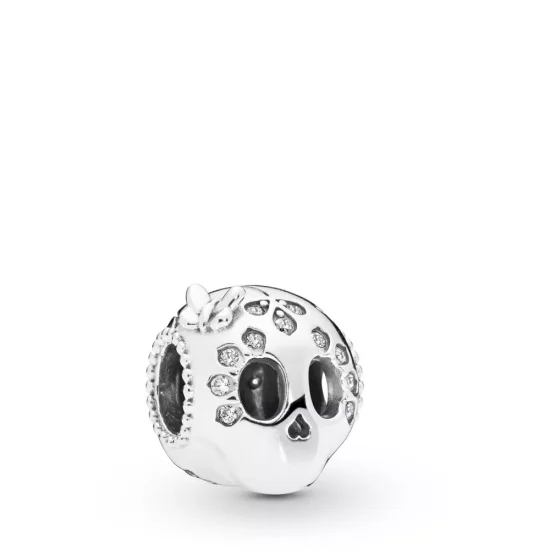 (immagine per) Charm PANDORA Teschio Scintillante 797866CZ