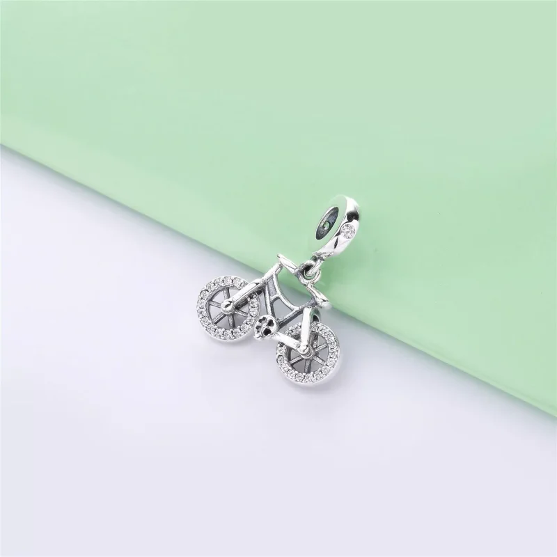 (immagine per) Charm Pendente PANDORA Bicicletta Scintillante 797858CZ - Visualizza 2