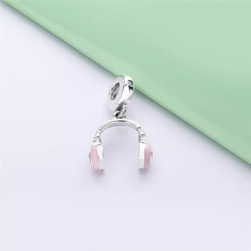 (immagine per) Charm Pendente PANDORA Cuffie Rosa 797902EN160 - Visualizza 4
