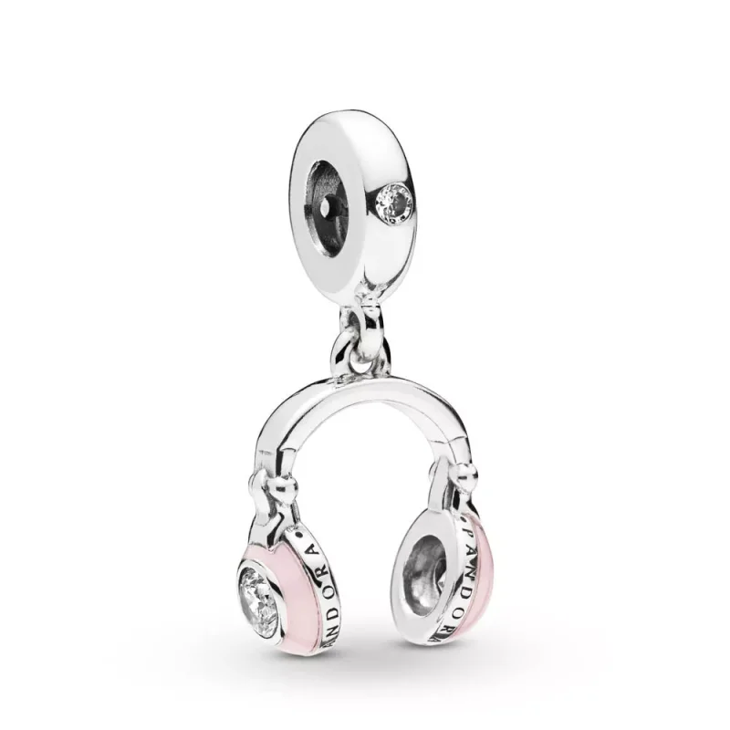 (immagine per) Charm Pendente PANDORA Cuffie Rosa 797902EN160