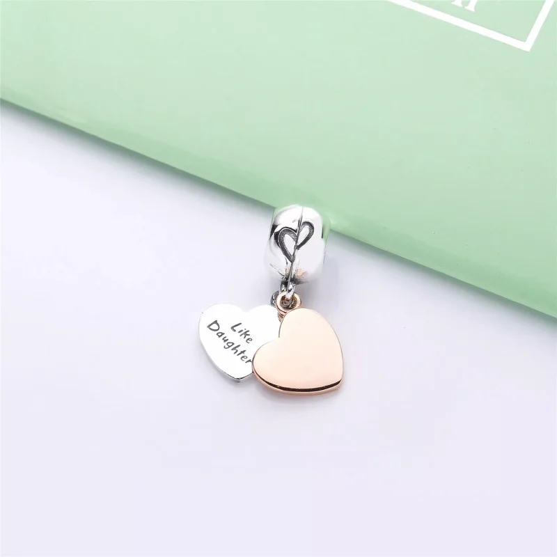 (immagine per) Charm Pendente PANDORA Mamma&Figlia 787783EN16 - Visualizza 2