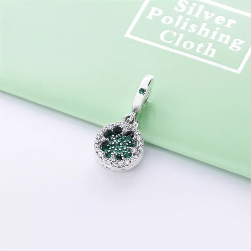(immagine per) Charm Pendente PANDORA Quadrifoglio Scintillante 797906NRGMX - Visualizza 2