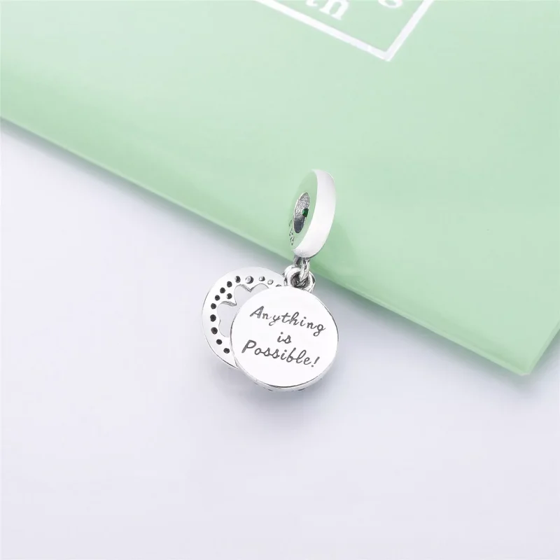 (immagine per) Charm Pendente PANDORA Quadrifoglio Scintillante 797906NRGMX - Visualizza 4