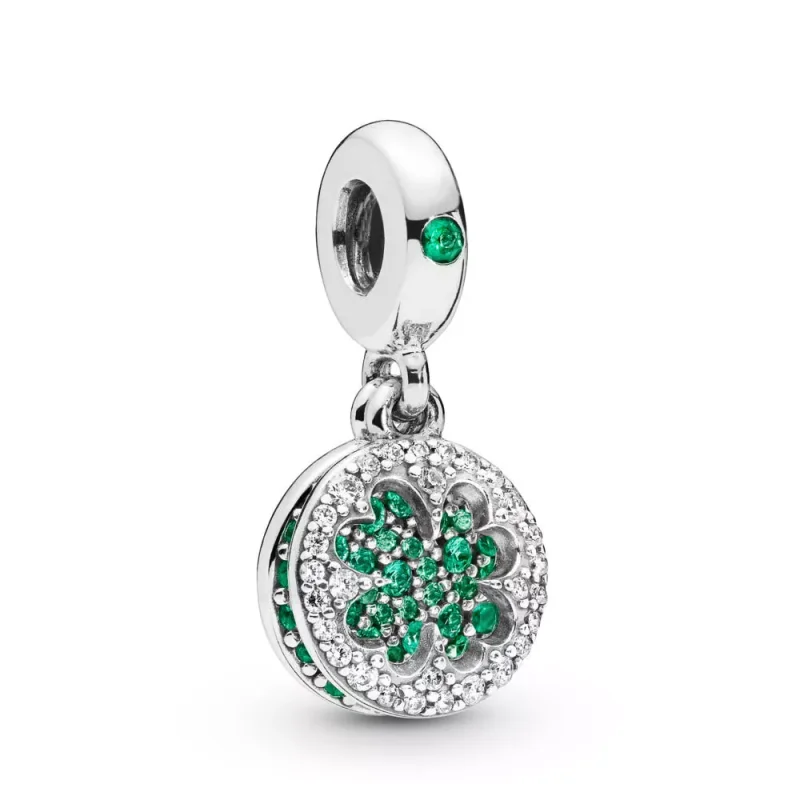 (immagine per) Charm Pendente PANDORA Quadrifoglio Scintillante 797906NRGMX