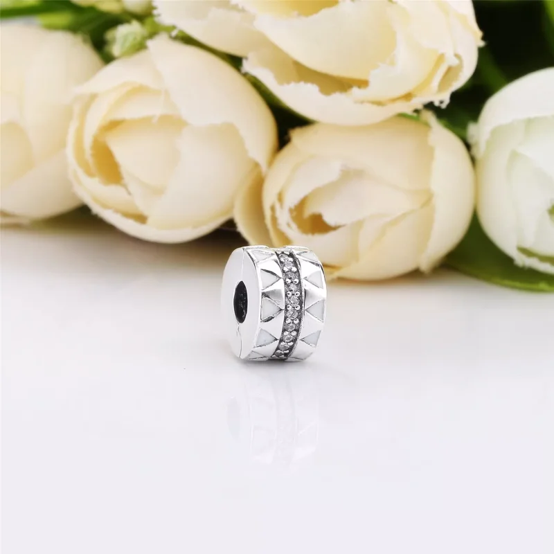 (immagine per) Clip PANDORA Linee Geometriche Scintillanti 798067CZ - Visualizza 2