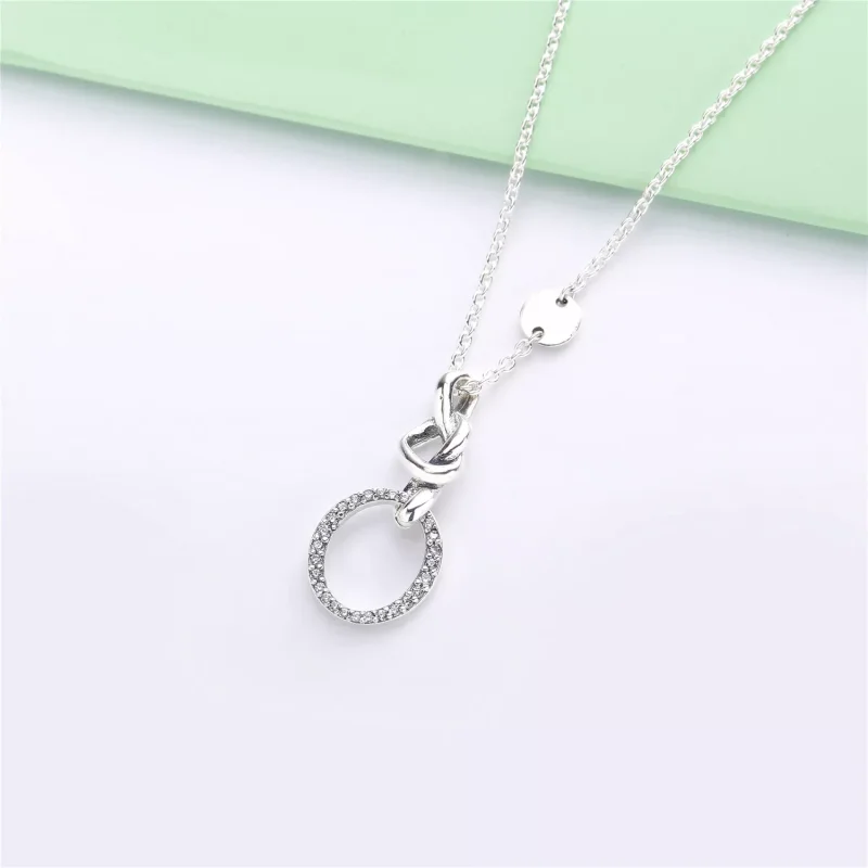 (immagine per) Collana Collana Intreccio d'Amore PANDORA 398078CZ - Visualizza 2