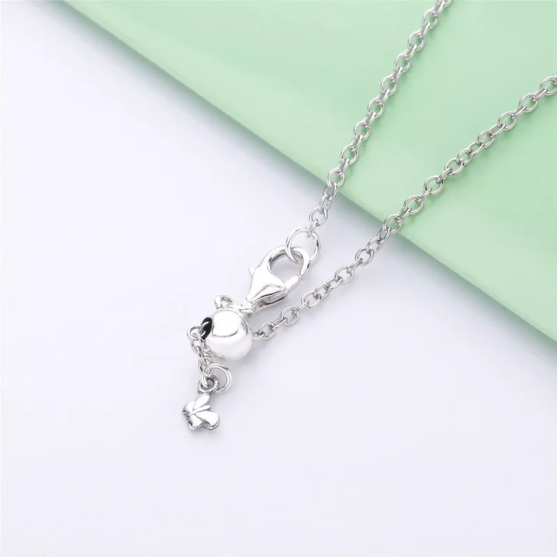 (immagine per) Collana PANDORA Farfalla Rosa Scintillante 397931NCCMX-50 - Visualizza 4