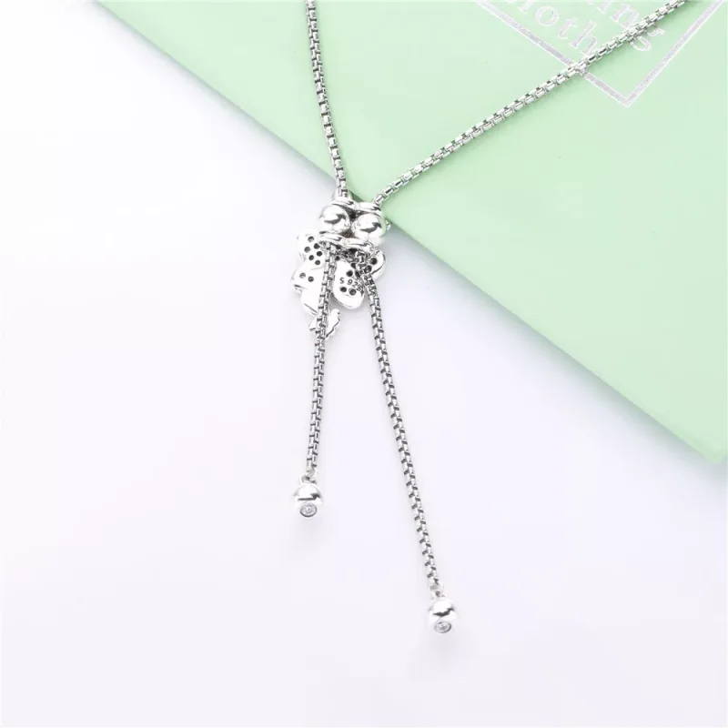 (immagine per) Collana PANDORA Farfalle abbaglianti e danzanti 397911CZ - Visualizza 3