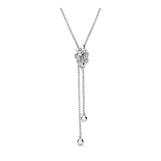 (immagine per) Collana PANDORA Farfalle abbaglianti e danzanti 397911CZ