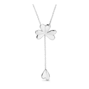 (immagine per) Collana PANDORA Quadrifoglio Portafortuna 397925
