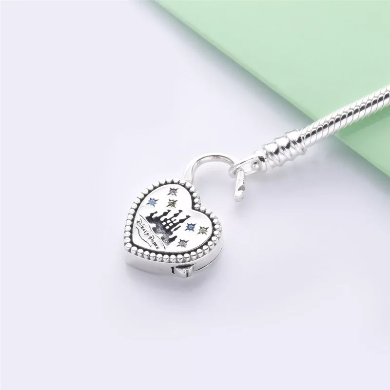(immagine per) Disney, Bracciale PANDORA Cuore del castello di Fantasyland 7501057372313MS - Visualizza 4