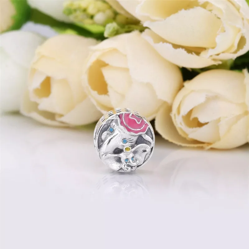 (immagine per) Disney, Charm PANDORA Dumbo & Mamma Jumbo 797850ENMX - Visualizza 2