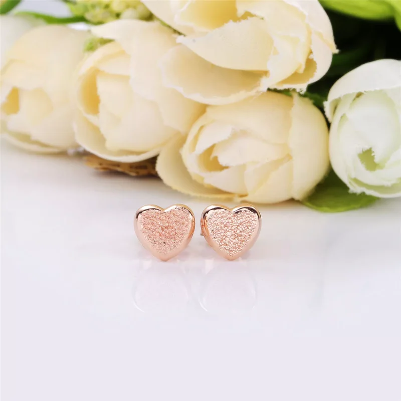 (immagine per) Orecchini a lobo PANDORA Cuori Romantico Splendore 287928 - Visualizza 2