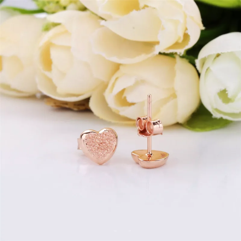 (immagine per) Orecchini a lobo PANDORA Cuori Romantico Splendore 287928 - Visualizza 4