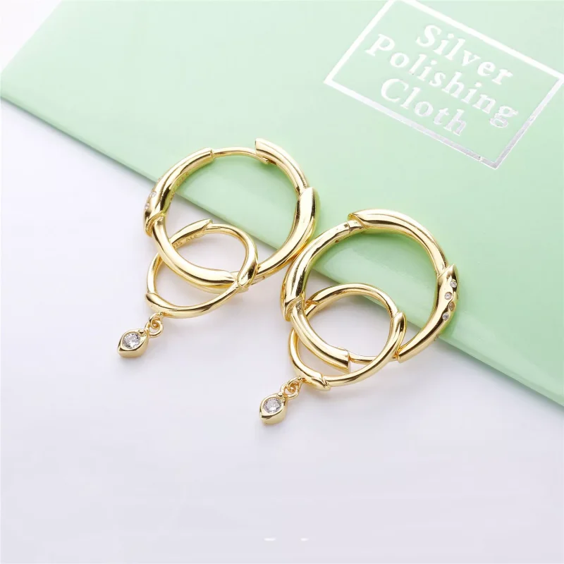 (immagine per) Orecchini Pendenti PANDORA Fiore 267927CZ - Visualizza 2