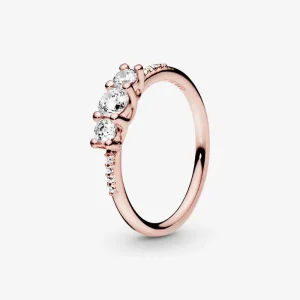 (immagine per) Anello PANDORA con tre pietre 186242CZ
