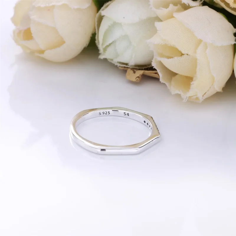 (immagine per) Anello PANDORA Linea Sfaccettata 198343CZ - Visualizza 2