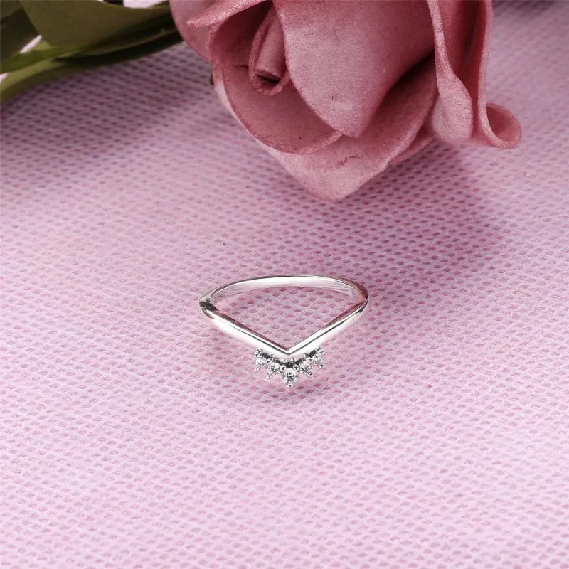 (immagine per) Anello PANDORA Tiara del Desiderio 198282CZ - Visualizza 2