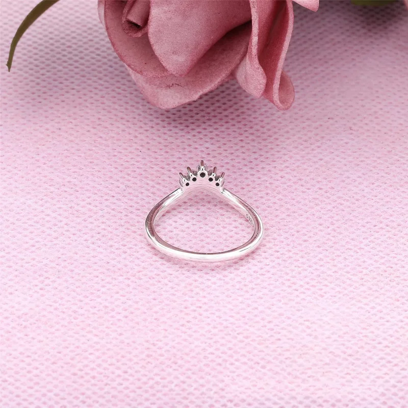 (immagine per) Anello PANDORA Tiara del Desiderio 198282CZ - Visualizza 4