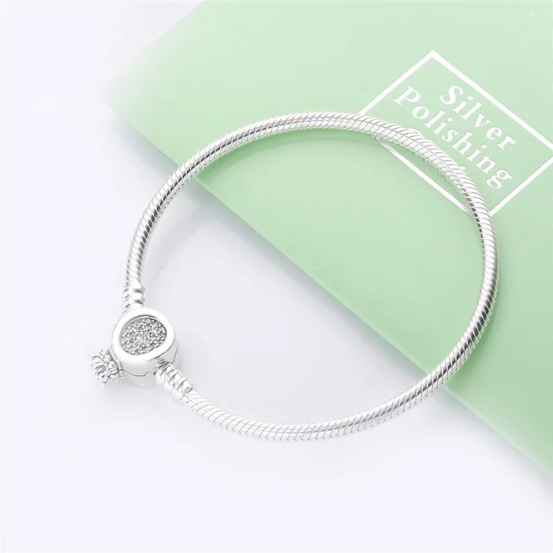 (immagine per) Bracciale O Coronata Pandora Moments 598286CZ - Visualizza 2