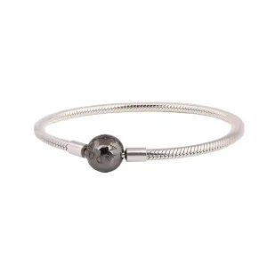 (immagine per) Bracciale PANDORA Clasp Nero P-D-2689