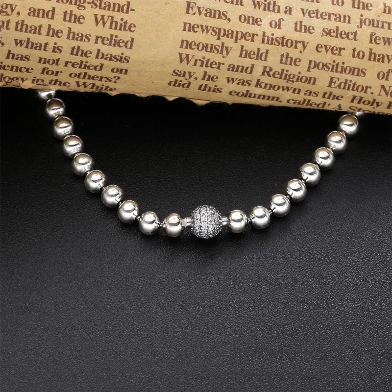 (immagine per) Bracciale PANDORA Sfere Luminose e Pavè 598342CZ - Visualizza 3