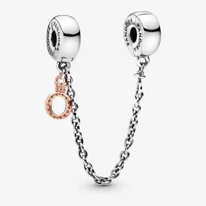 (immagine per) Catena di Sicurezza PANDORA O Coronata Pendente 788313