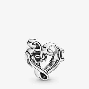 (immagine per) Charm PANDORA Cuore Chiave di Violino 798346