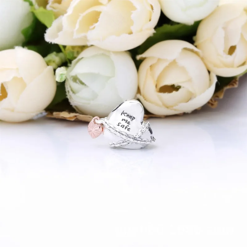 (immagine per) Charm PANDORA Cuore Incatenato 788344 - Visualizza 2
