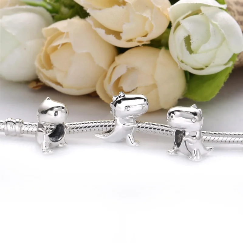 (immagine per) Charm PANDORA Dino il Dinosauro 798123 - Visualizza 4