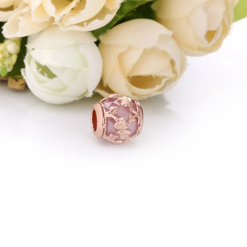 (immagine per) Charm PANDORA Foglie Rosa 788238SSP - Visualizza 2