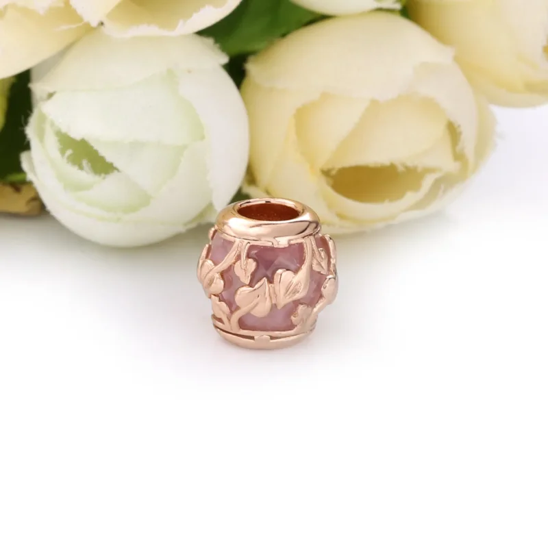 (immagine per) Charm PANDORA Foglie Rosa 788238SSP - Visualizza 3