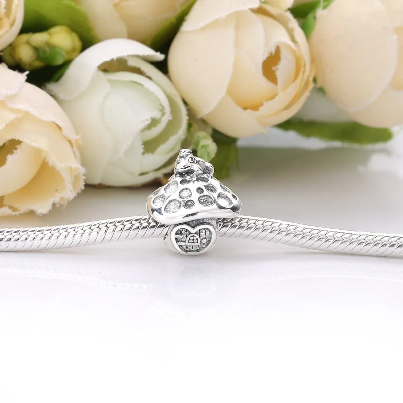 (immagine per) Charm PANDORA Fungo e Rana 798558C00 - Visualizza 4