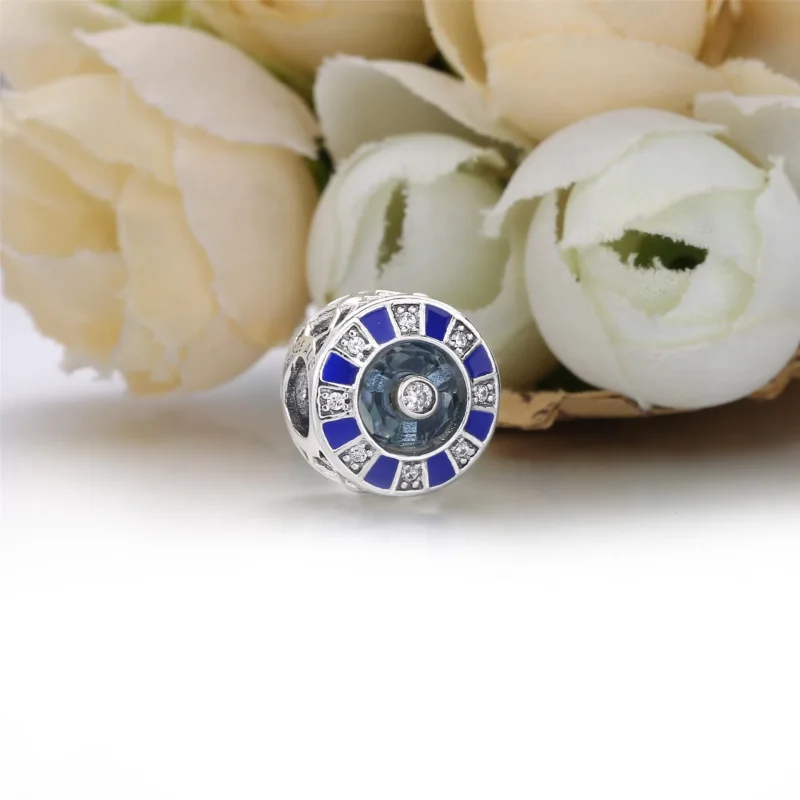 (immagine per) Charm PANDORA Mosaico blu 798031EN195 - Visualizza 2