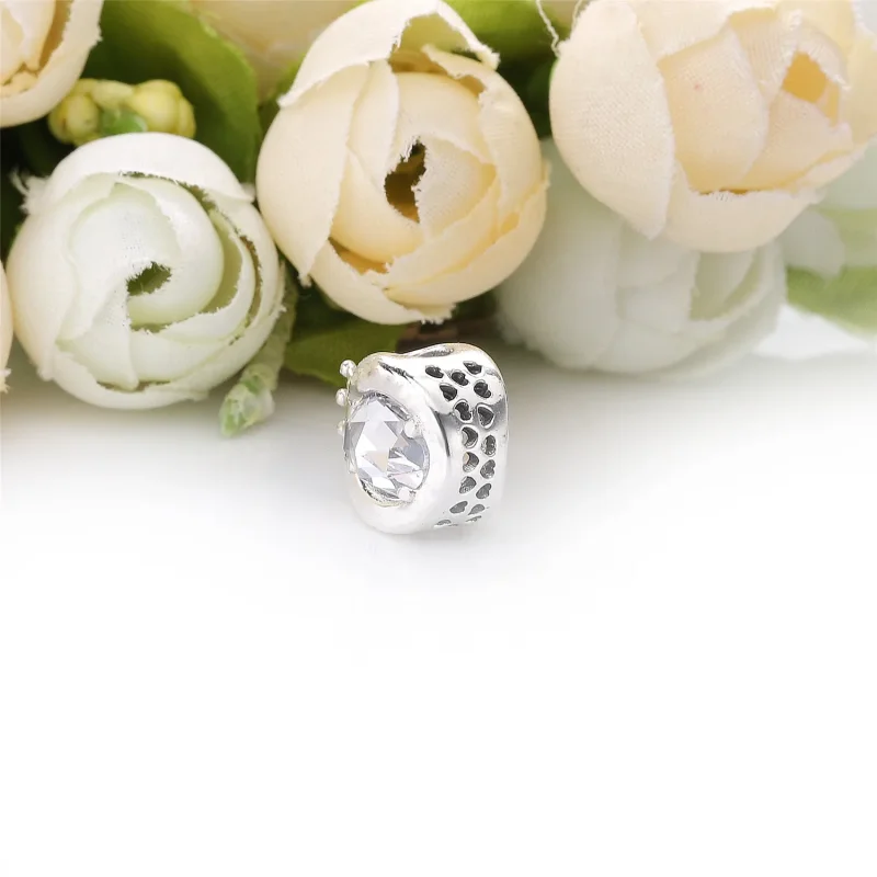 (immagine per) Charm PANDORA O Coronata Scintillante 798266CZ - Visualizza 4