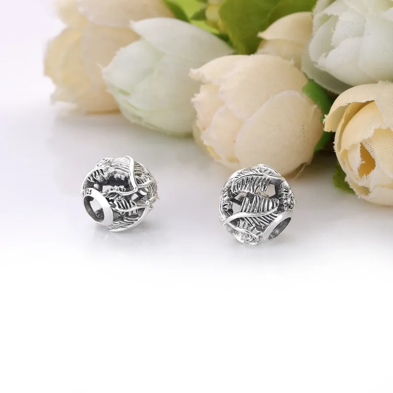 (immagine per) Charm PANDORA Openwork Foglie 798241 - Visualizza 2