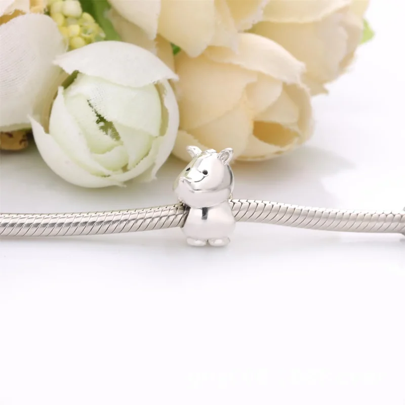 (immagine per) Charm PANDORA Rino il rinoceronte 798023 - Visualizza 2