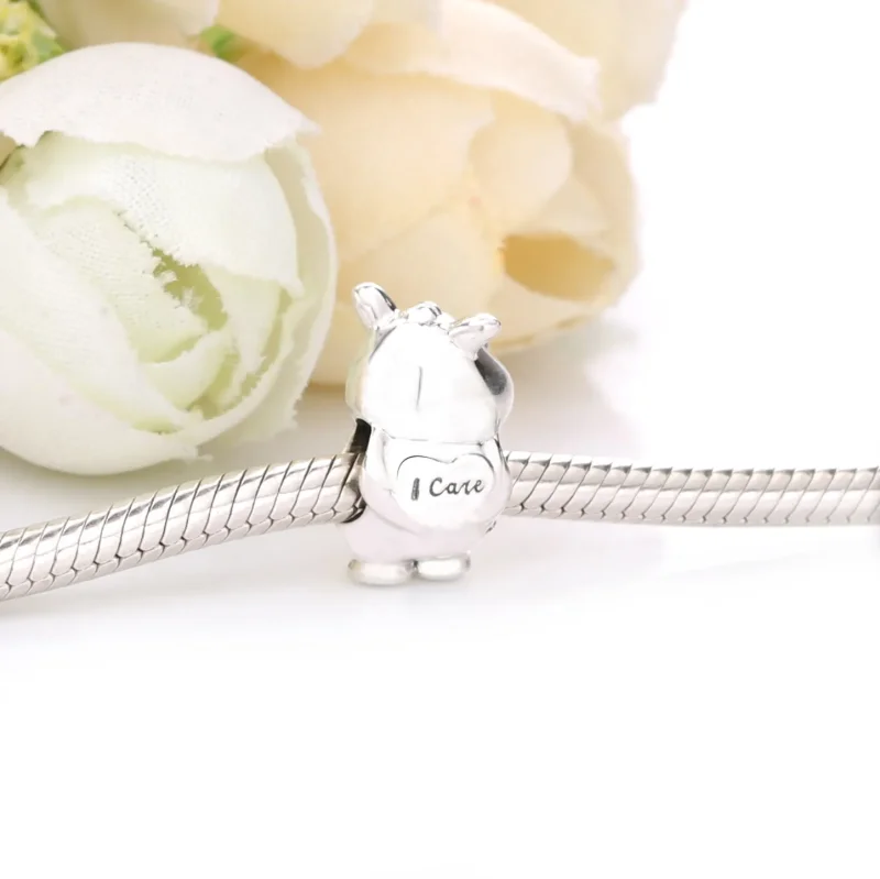 (immagine per) Charm PANDORA Rino il rinoceronte 798023 - Visualizza 3