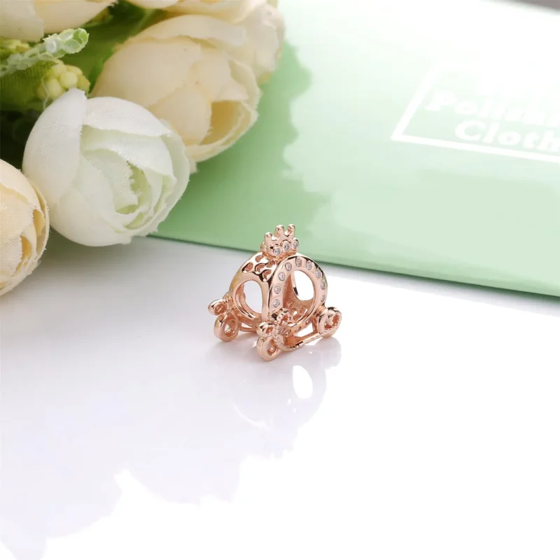 (immagine per) Charm PANDORA Rose Corona O Carrozza 788129CZ - Visualizza 3