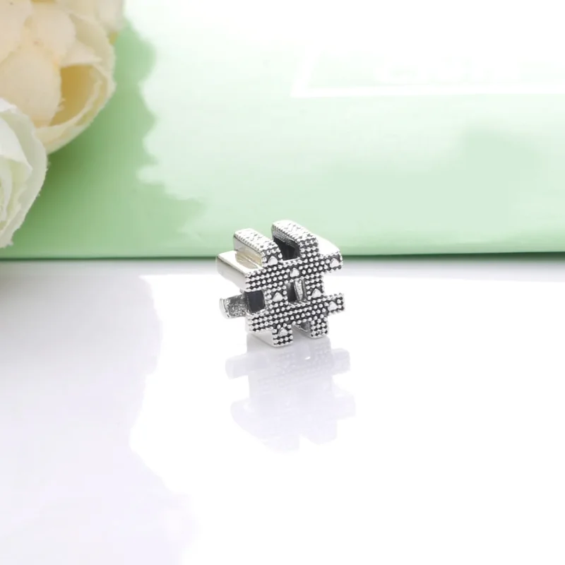 (immagine per) Charm PANDORA Simbolo Hashtag 798128 - Visualizza 2