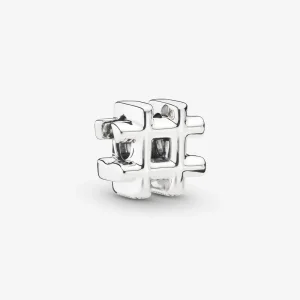 (immagine per) Charm PANDORA Simbolo Hashtag 798128