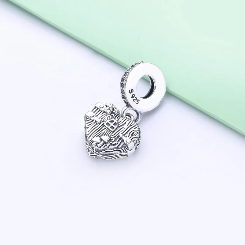 (immagine per) Charm pendente PANDORA Casa Dolce Cuore 798284CZ - Visualizza 2