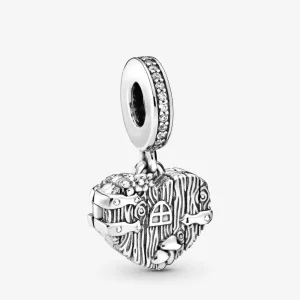 (immagine per) Charm pendente PANDORA Casa Dolce Cuore 798284CZ
