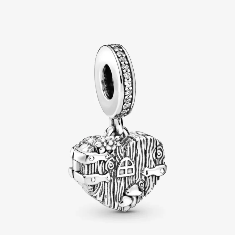 (immagine per) Charm pendente PANDORA Casa Dolce Cuore 798284CZ