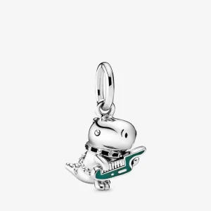 (immagine per) Charm pendente PANDORA Dino il Dinosauro Musicista Punk 798297ENMX
