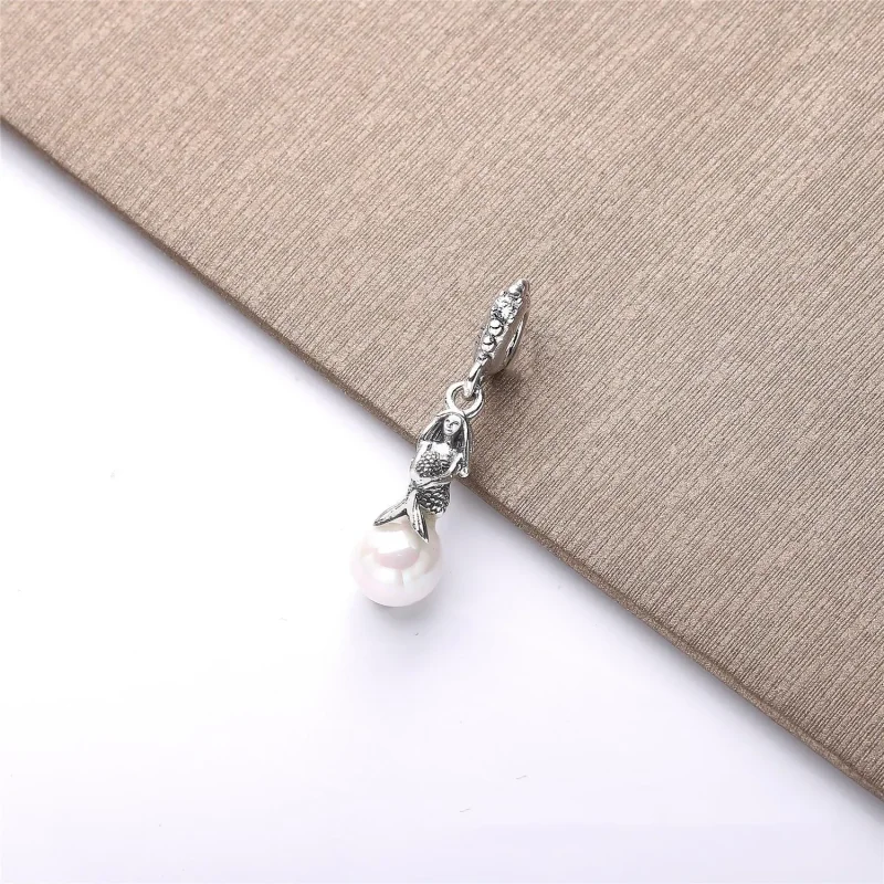 (immagine per) Charm pendente PANDORA Disney, Ariel Scintillante 798232CZ - Visualizza 2