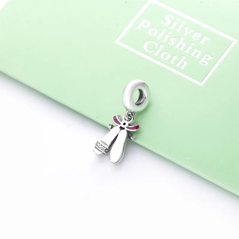 (immagine per) Charm pendente PANDORA Scarpette da Ballerina 798339CZ - Visualizza 3