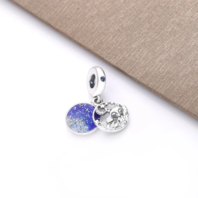 (immagine per) Charm pendente PANDORA Volpe e Coniglio 798239NMB - Visualizza 3