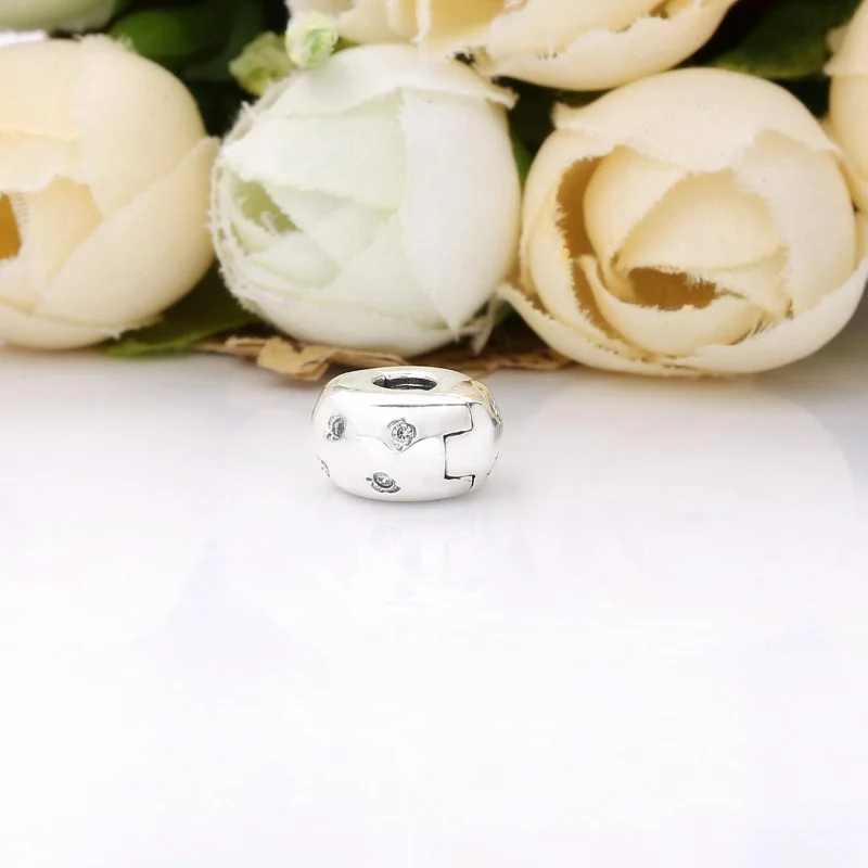 (immagine per) Clip PANDORA Foglie Scintillanti 798345CZ - Visualizza 2