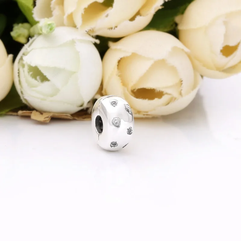 (immagine per) Clip PANDORA Foglie Scintillanti 798345CZ - Visualizza 3